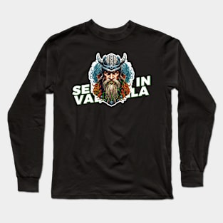 Vikings, See You in Valhalla Long Sleeve T-Shirt